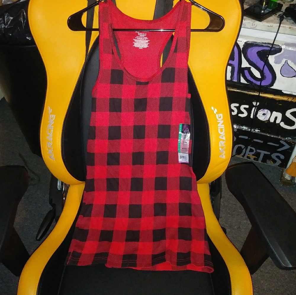 Plaid Tank Top