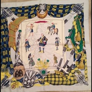 Hermes Scotland scarf