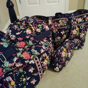 Vera Bradley Ribbons Print