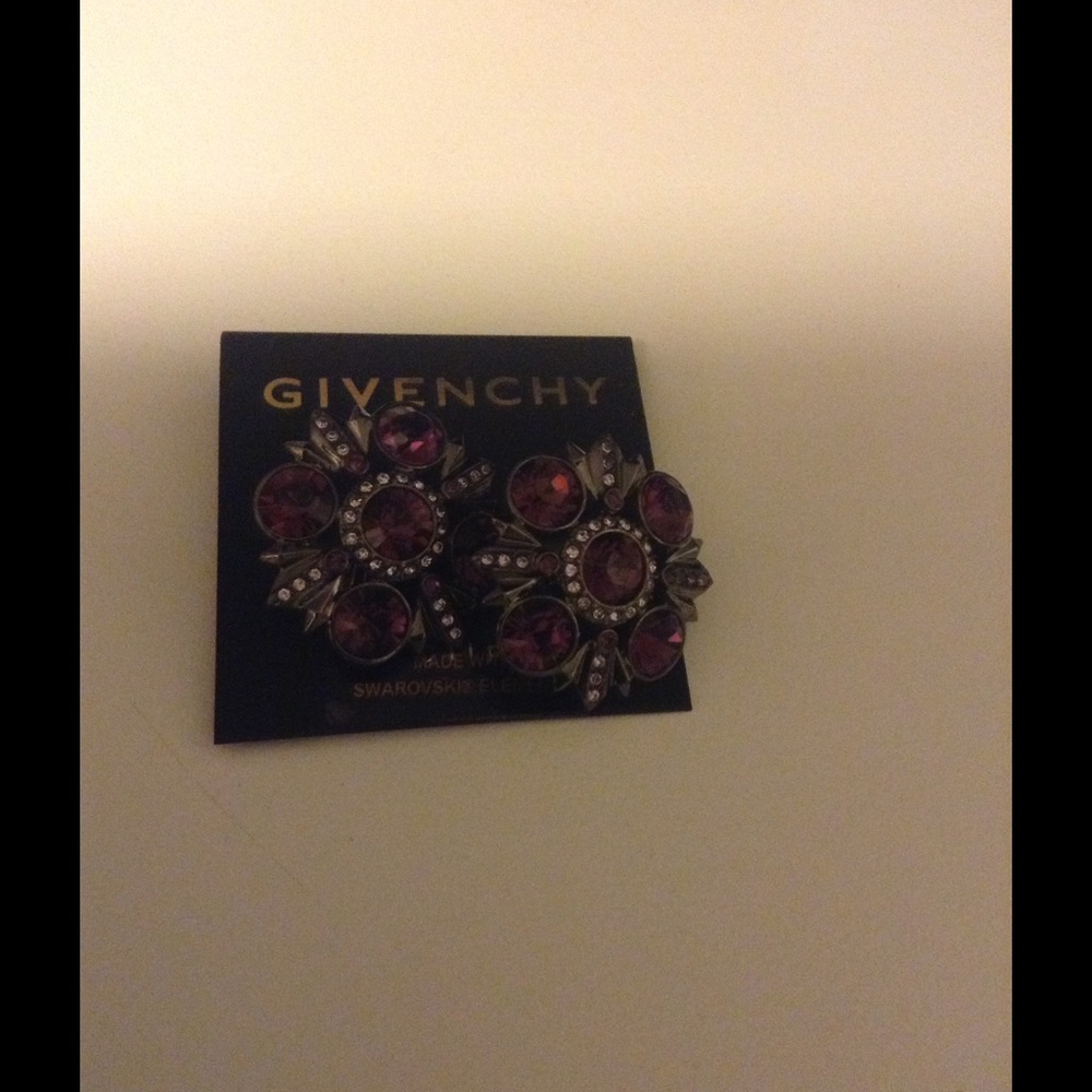 Givenchy clip on earrings NWT