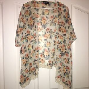 light floral kimono