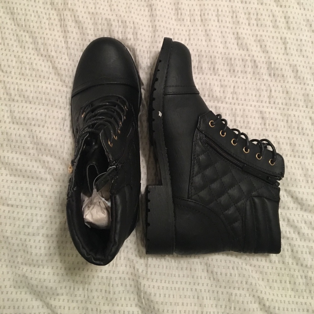 Black boots