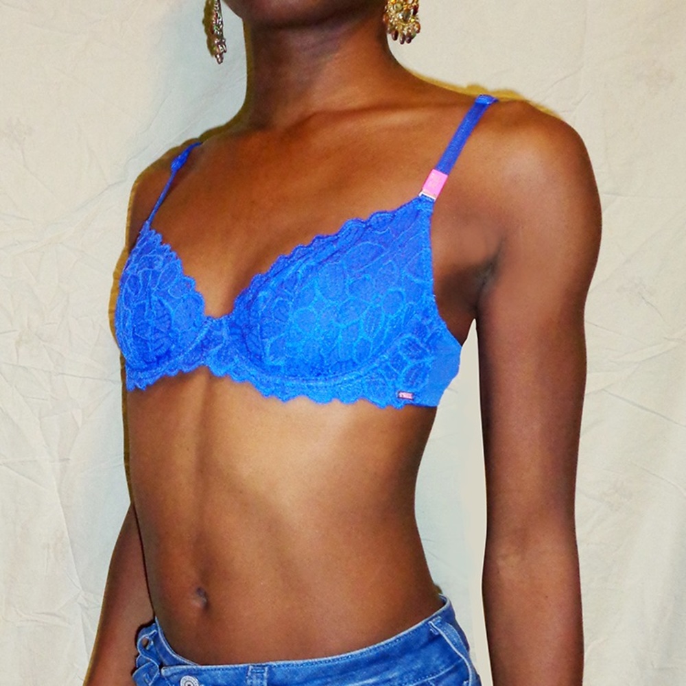 Victoria's Secret PINK Violet Lace Bra