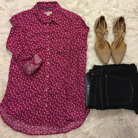 Merona Tops - Merona Floral Print Top