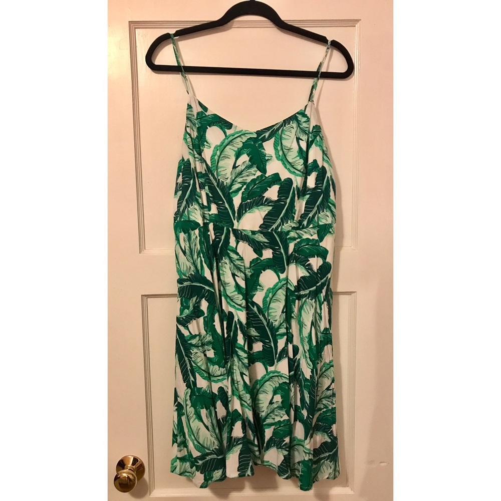 Palm Leaf Dress