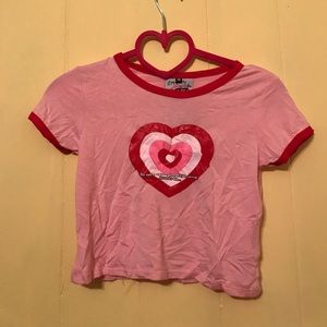 O-Mighty PPG Ringer Crop Top