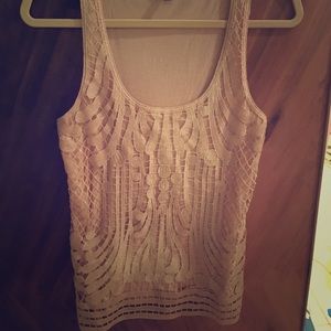 🔥SALE🔥Express Gold Lace Tank