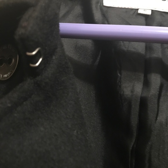 Calvin Klein black pea coat - Picture 7 of 8