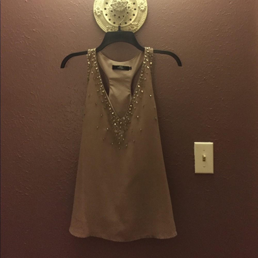 Soft pink tank top