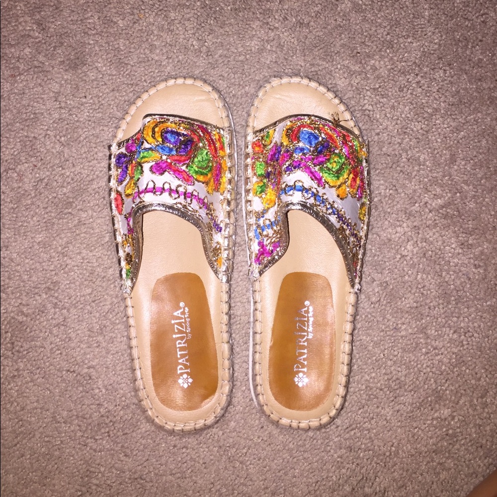 Slip on sandals!