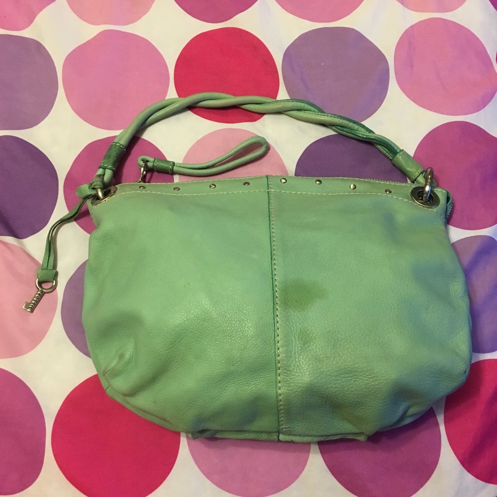 Clearance 🛍 Fossil mint handbag.
