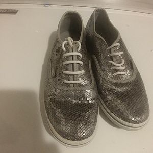 DONATING FRIDAY! Sparkly sequin vans