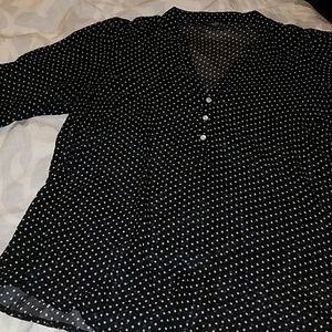 Polka Dot Tunic - EUC