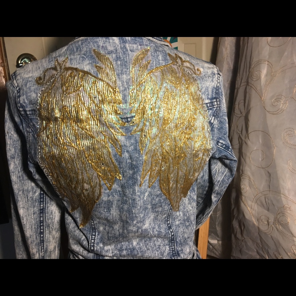 Revamped jean jacket