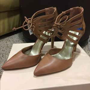 NEW BCBGeneration Tan Heels