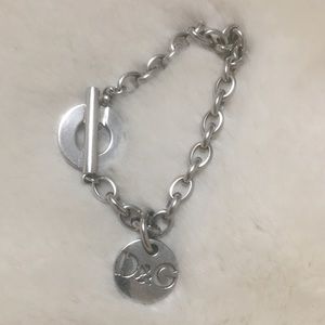 Dolce & Gabbana Silver Charm Bracelet