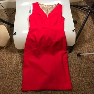 Women's red TAHARI dress