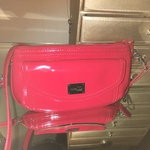 Nine & Co. Red patent leather crossbody