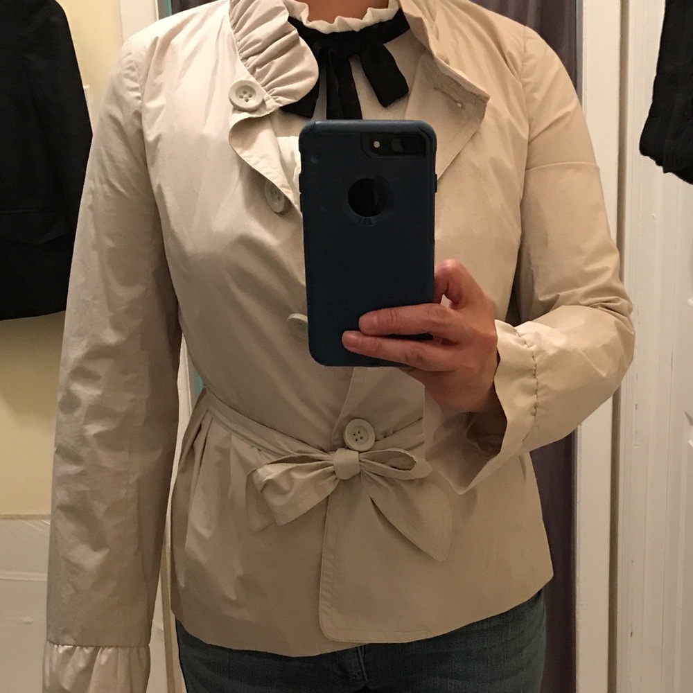 J Crew Ruffled Jacket - image 7