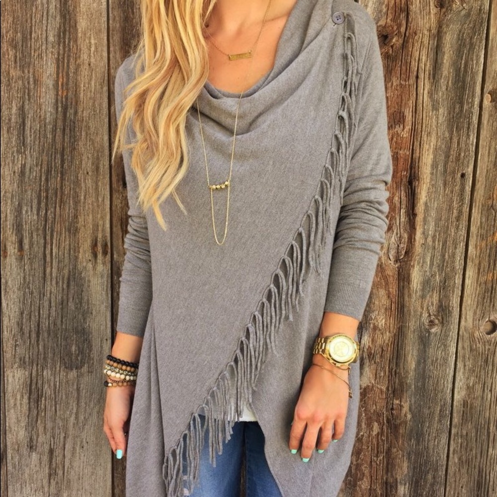 Authentic love stitch cardigan sweater