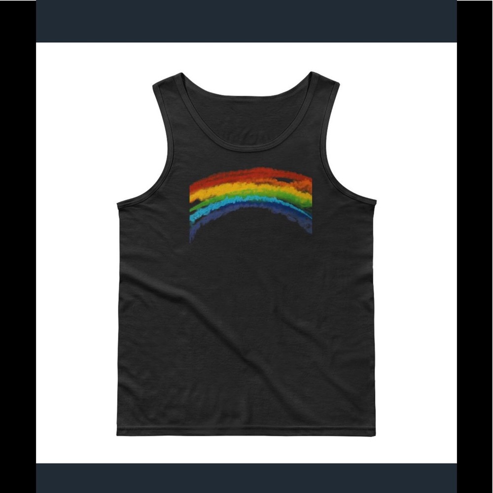 Electric Graffiti Rainbow Tank Top