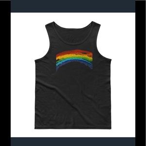Electric Graffiti Rainbow Tank Top