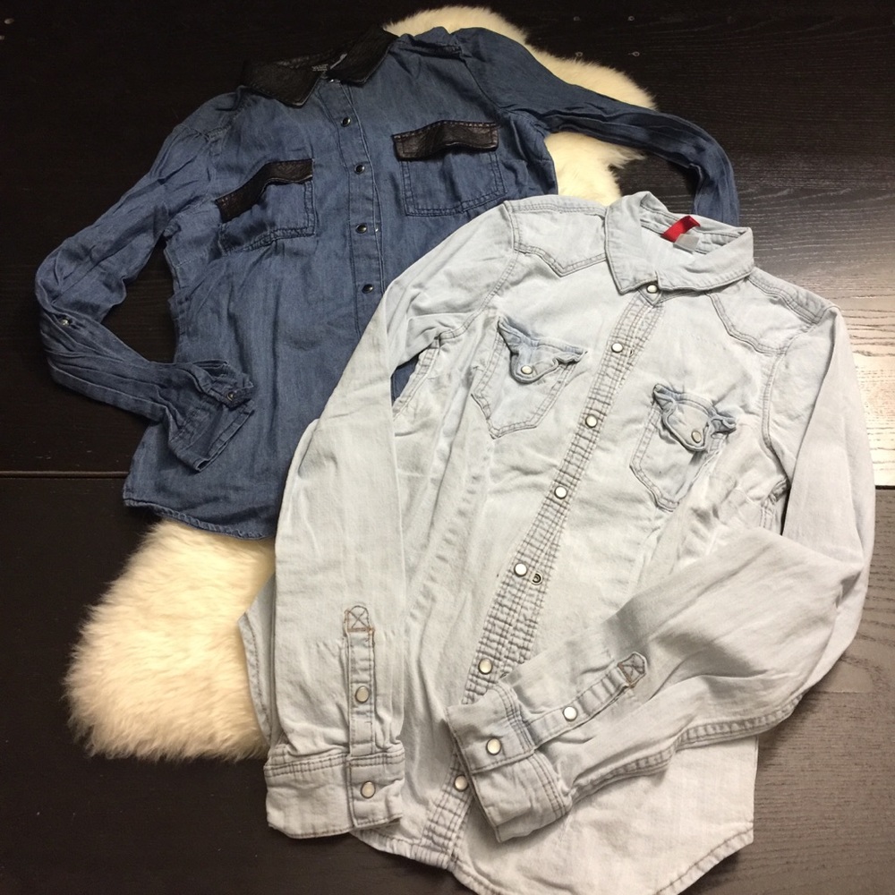 *FIRM! 2 BUTTON DOWN SHIRTS