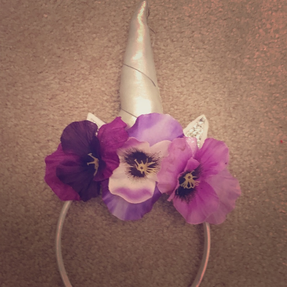 Purple Unicorn headband
