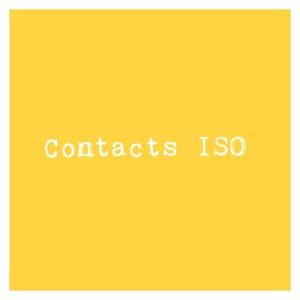 ISO OF CONTACTS PRESCRIBED -2.50 to -2.75 Asap