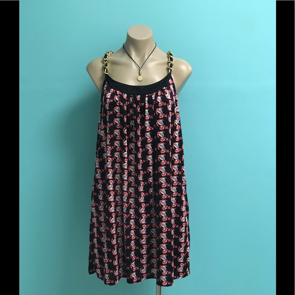 Betsey Johnson Vintage Dress Nautical  Sailor Girl