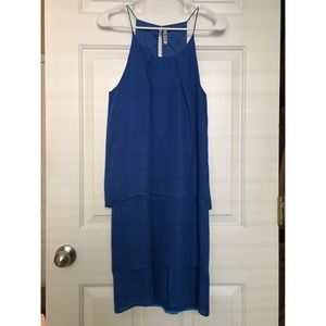 ACNE Satya Tape Dress Royal Blue EU 34/US 4