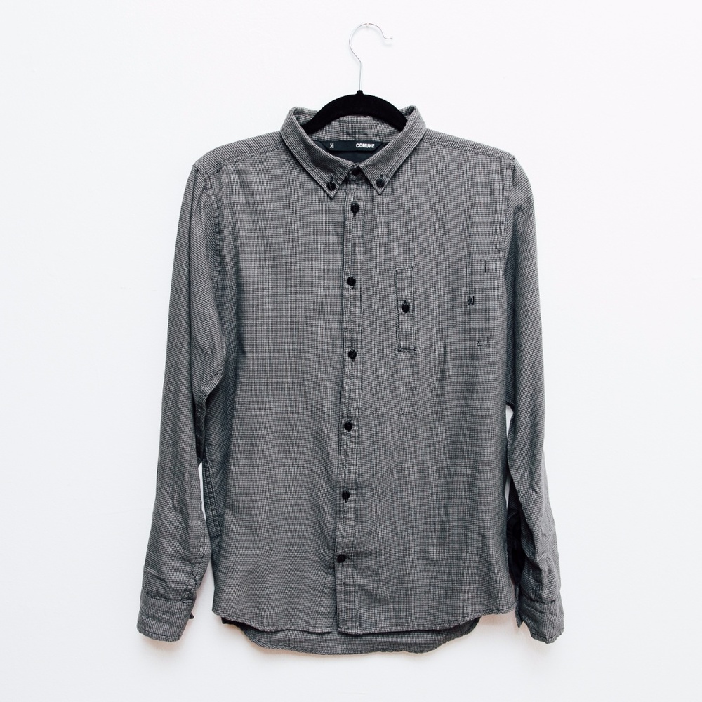 COMUNE GRAY BUTTON-UP