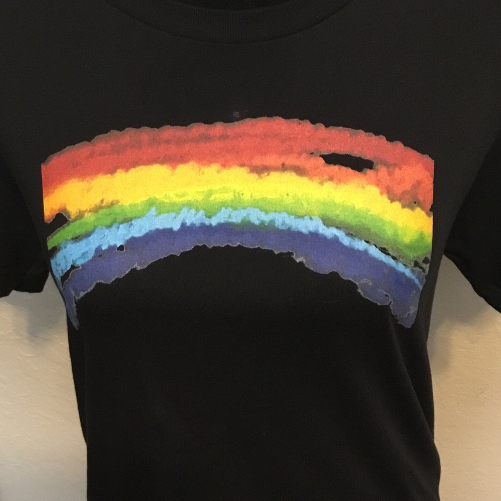 Wear Your Voice Electric Rainbow S/S custom TShirt