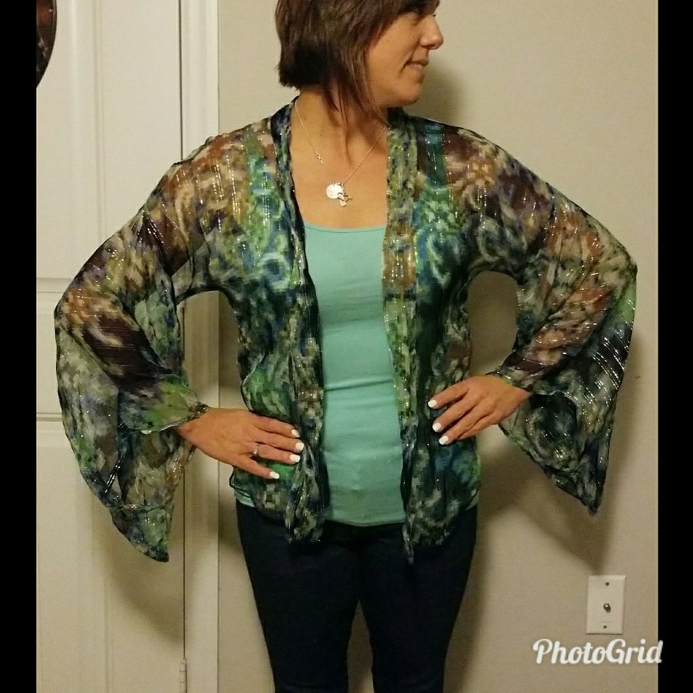 FP sheer Cardigan