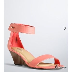 Torrid Coral Wedges