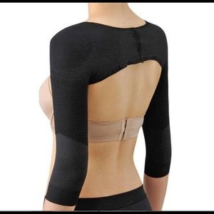 Black Spandex Shrug
