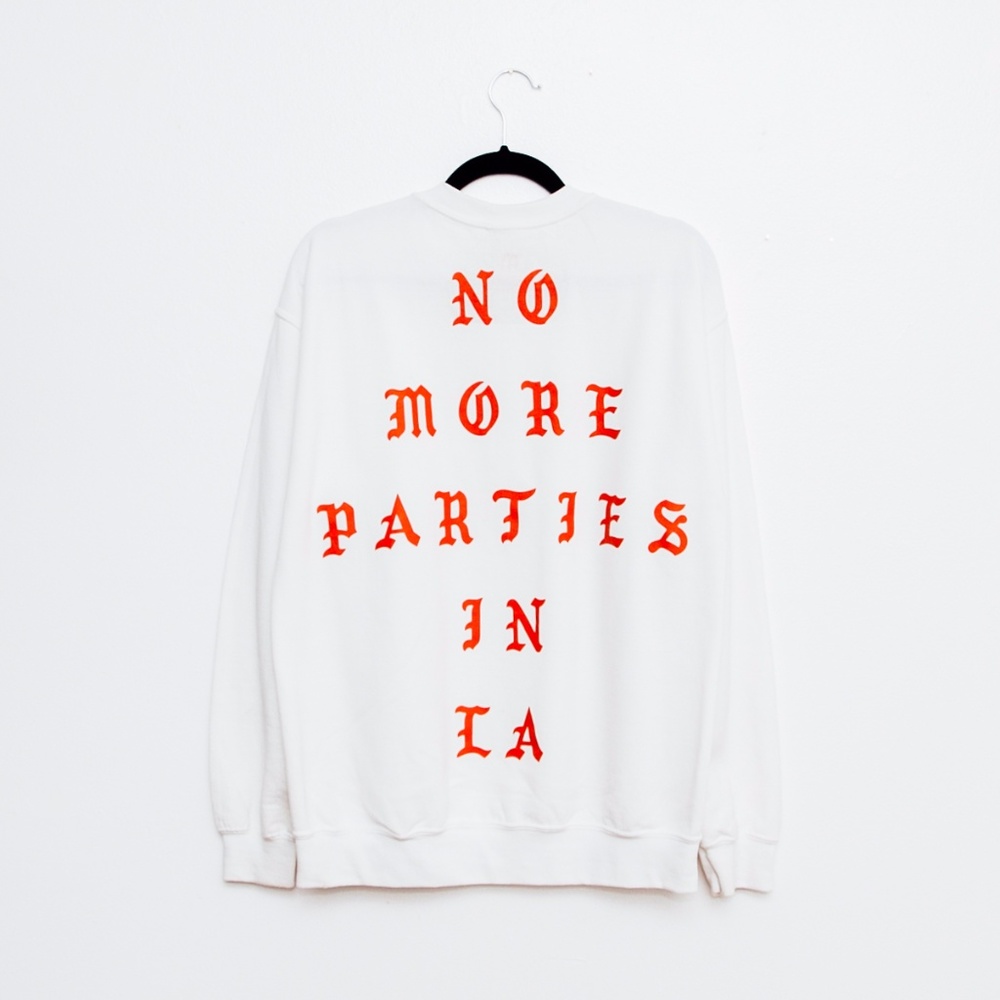 YEEZY - TLOP NO MORE PARTIES IN LA CREW-NECK