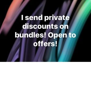 Private discounts! Bundle!