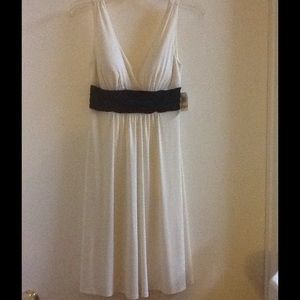 B. Darlin white sleeveless top dress