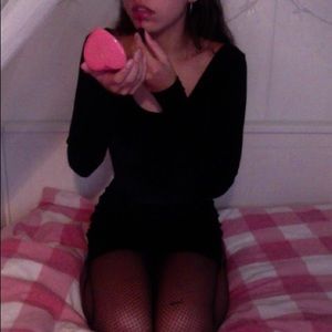 American Apparel velvet dress