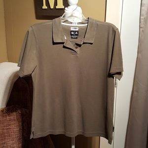 Adidas Green Climalite Stretch Women's Polo XL