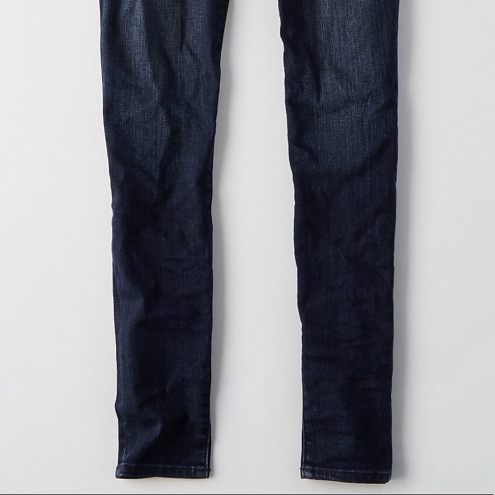 american eagle • dark indigo jegging - Picture 6 of 8