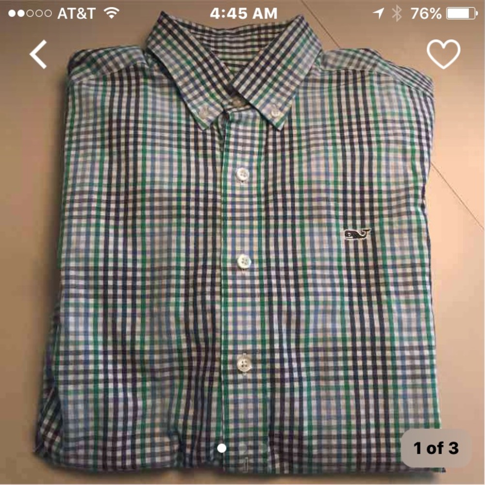 Vineyard vines men's oxford