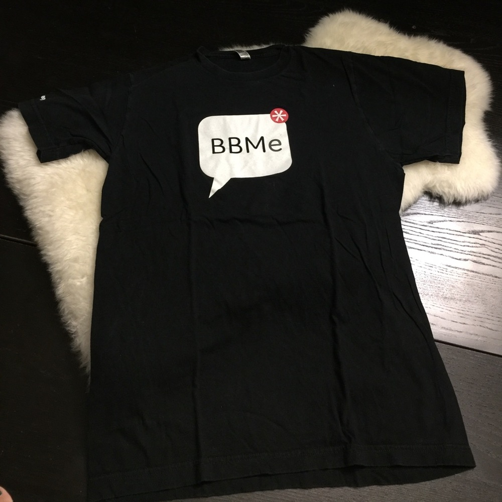 *FIRM!American apparel tshirt with blackberry logo