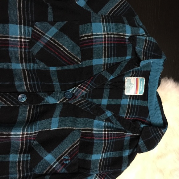 *FIRM! PLAID BUTTON DOWN - Picture 3 of 5