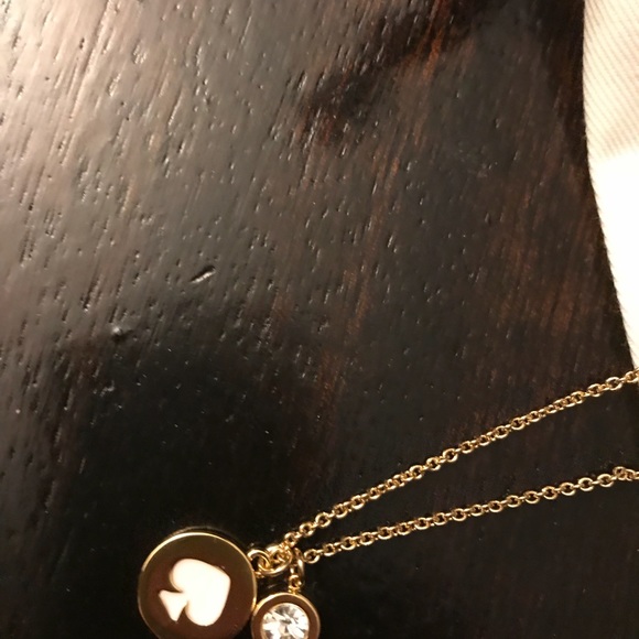 ⚡️NWT Kate Spade Pendant/Necklace with Pouch - Picture 2 of 3