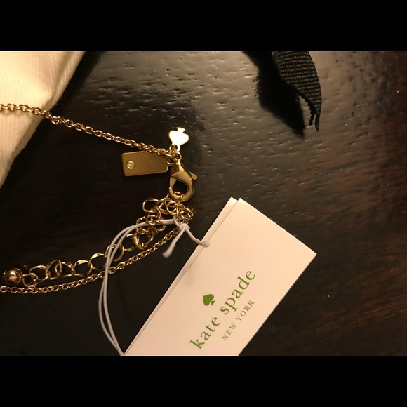 ⚡️NWT Kate Spade Pendant/Necklace with Pouch - Picture 3 of 3