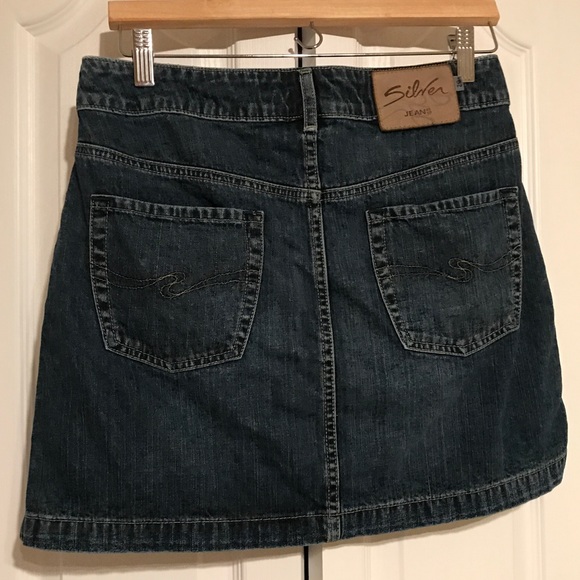 NWOT ⏳ Vintage ⌛️ Silver Jeans Co Denim Skirt - Picture 2 of 8