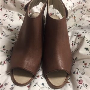 Cute Brown Leather Boots