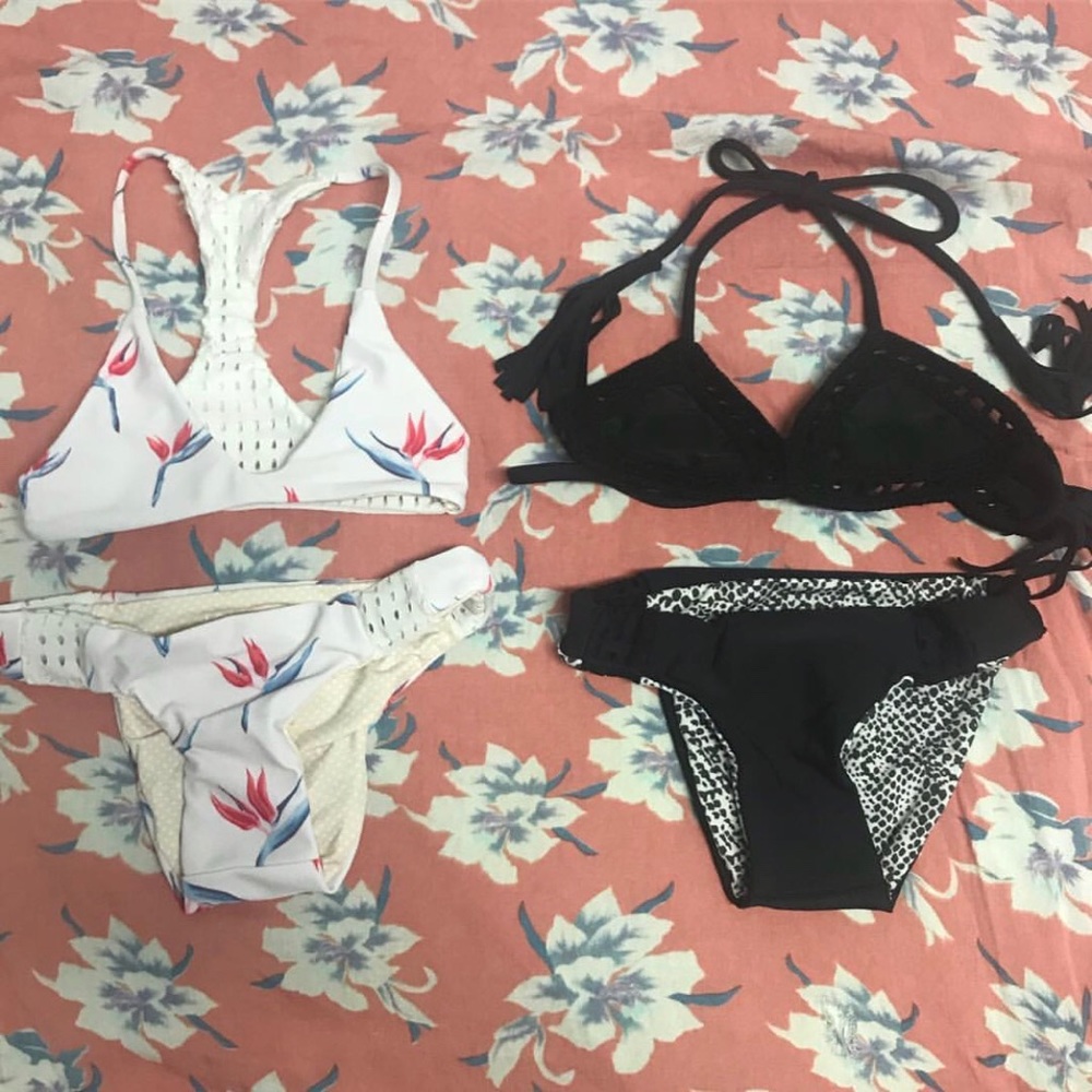 Acacia swimwear honey NWOT